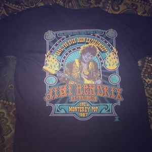 Jimi Hendrix Monterey Pop June 18, 1967 T-shirt